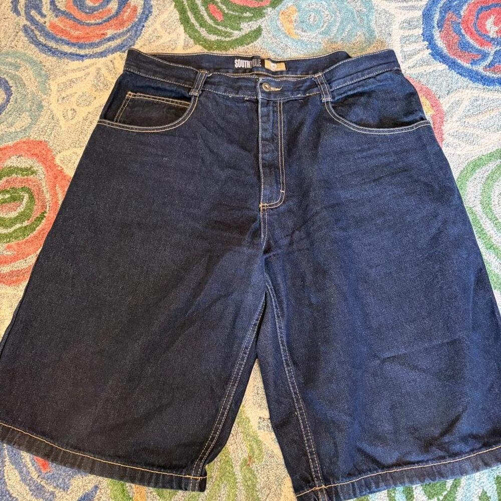 Vintage southpole navy denim jorts